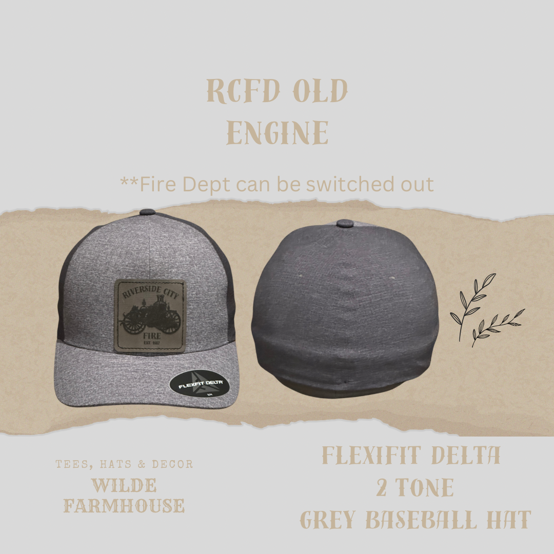 RCFD Old Engine w/Grey Leather Patch