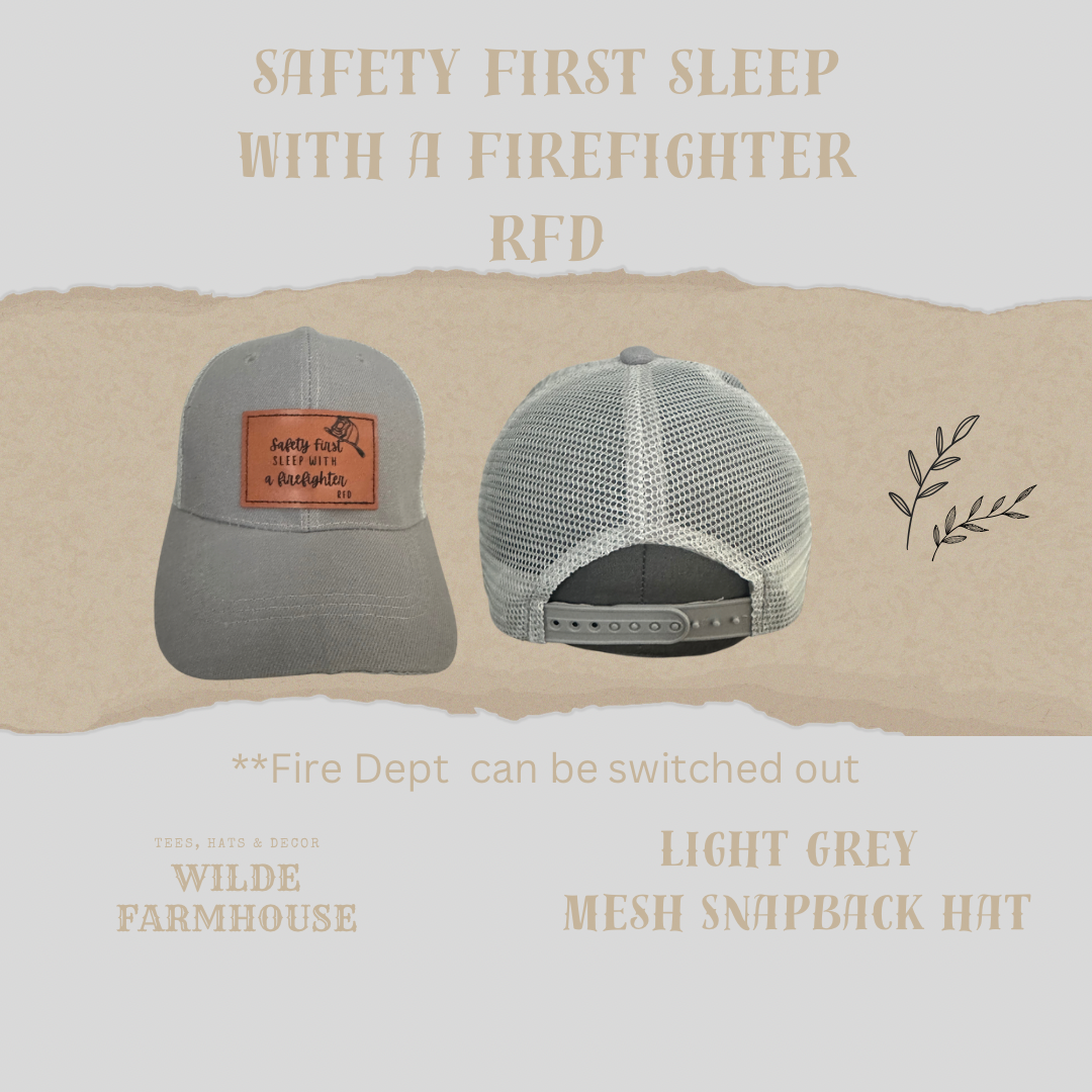 Safety First Sleep w/a Firefighter