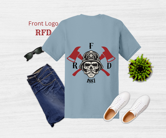 RFD Skull with Mustache Tee