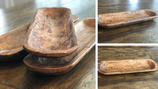 Small Oval Dough bowl